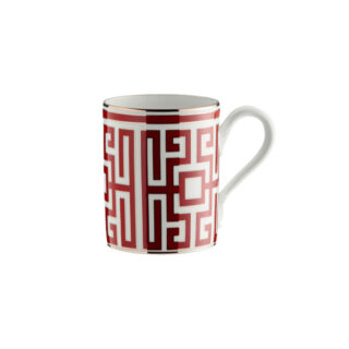 Ginori 1735 Labirinto Red Mug