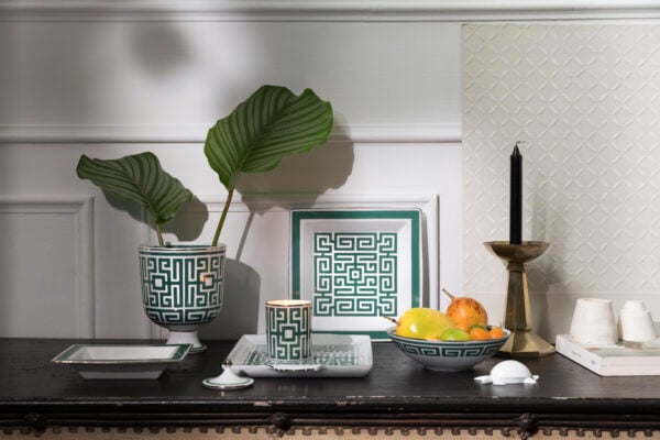 labirinto 1 Ginori 1735 Labirinto Green Dinnerware | Kneen & Co