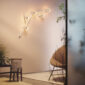 Saint-Louis Folia Five-Light Wall Mounted Unit in High-End Home