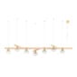 Saint-Louis Folia Seven-light Chandelier Linear Suspension