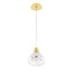Saint-Louis Folia Pendant Brass