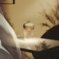 Saint-Louis Folia Portable Lamp Clear Ash