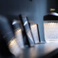 Saint-Louis Folia Portable Lamp Dark Wood Satin Crystal