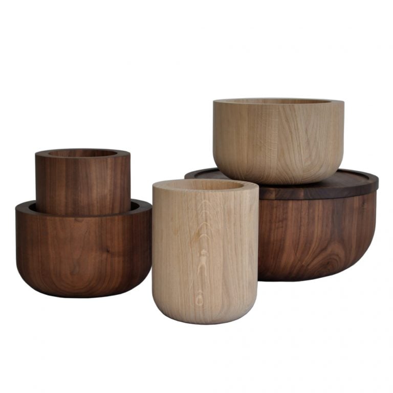Michael Verheyden Busk Wood Bowl and Vase Collection