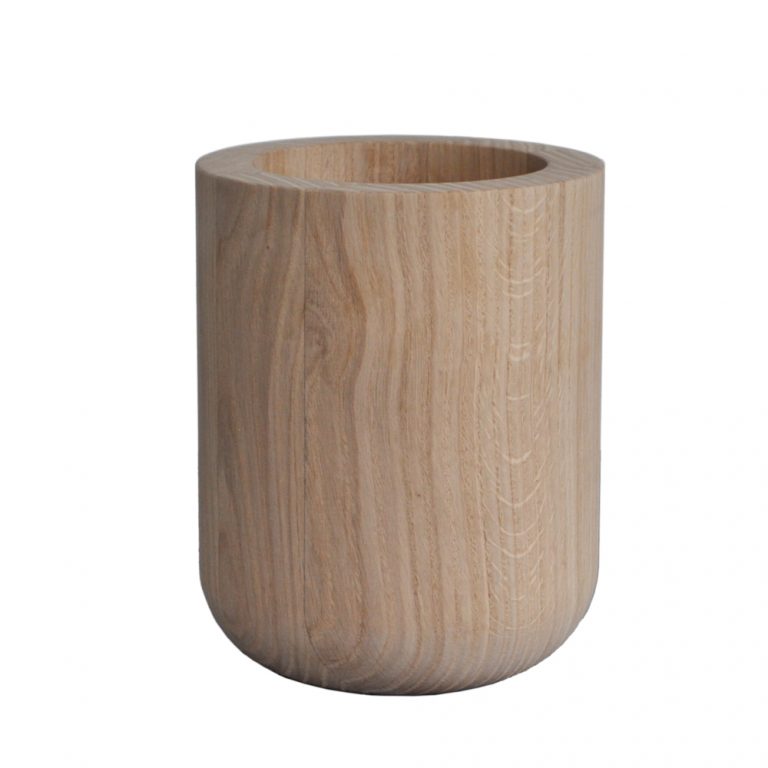 Michael Verheyden Busk Pot in Oiled Walnut