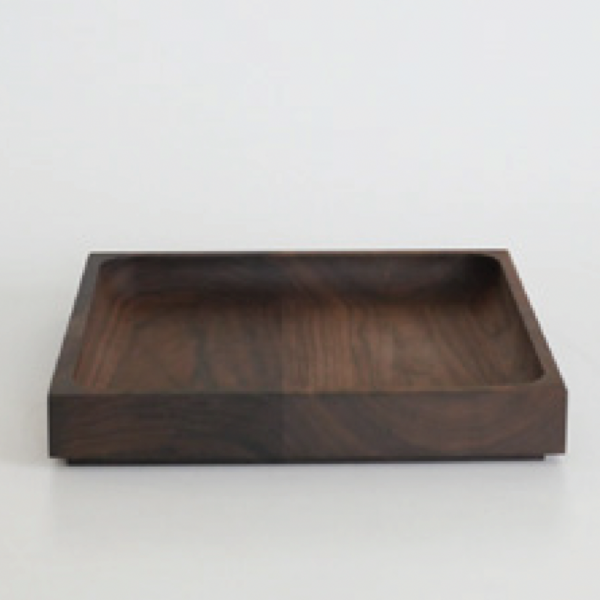 Michaël Verheyden Square Tray Oiled Walnut | Kneen & Co Michaël Verheyden Square Tray Oiled Walnut | Kneen & Co