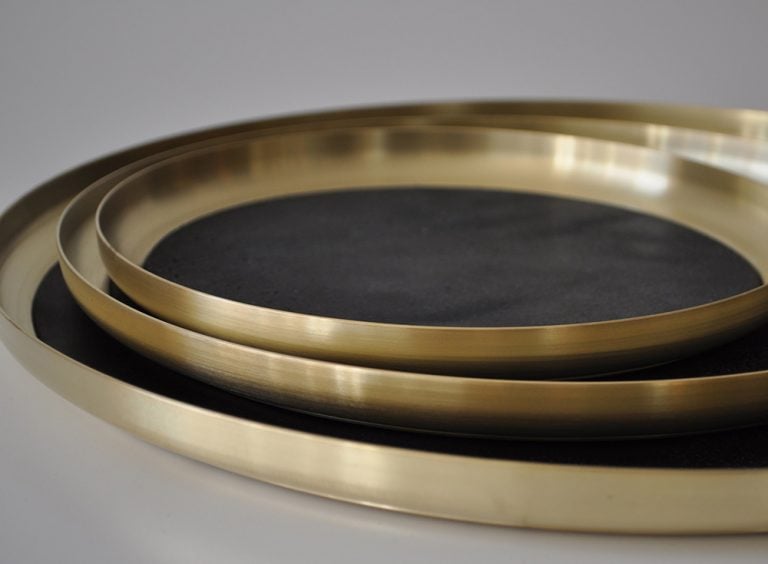 Michael Verheyden Brass Serve Set