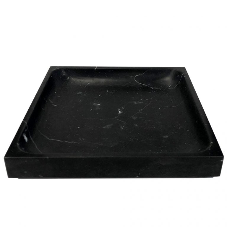 Michael Verheyden Square Tray M in Nero Marquina