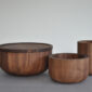 Michael Verheyden Busk Wooden Bowls and Vases in Walnut
