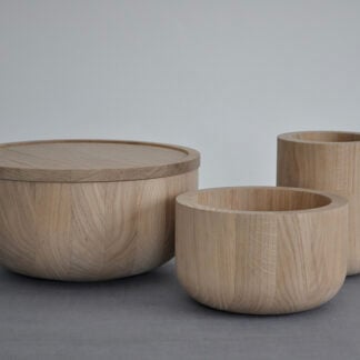 Michael Verheyden Busk Wooden Bowls and Vases in Oak