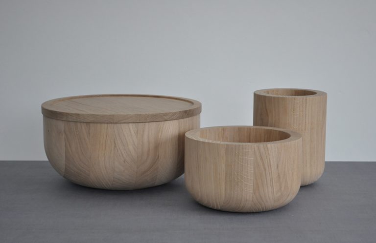 Michael Verheyden Busk Wooden Bowls and Vases in Oak