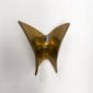 Ted Muehling Butterfly Pull Pumiced Gold Large