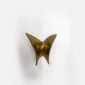 Ted Muehling Butterfly Pull Pumiced Gold Extra Small
