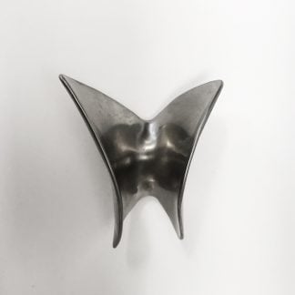 Ted Muehling Butterfly Pull Satin Nickel Large