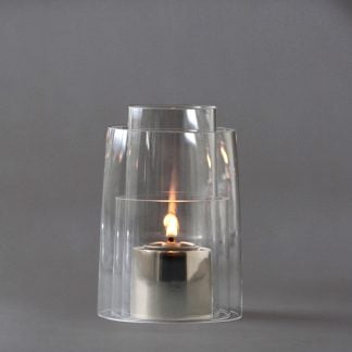Deborah Ehrlich Hurricane Polished Nickel Hurricane Medium