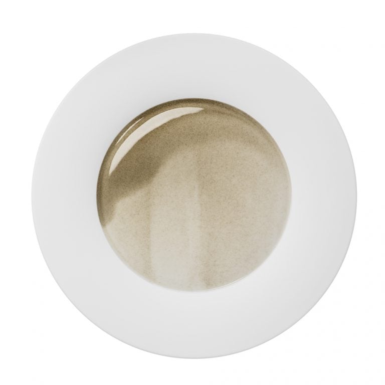 Hering Berlin Silent Brass Dinner Plate