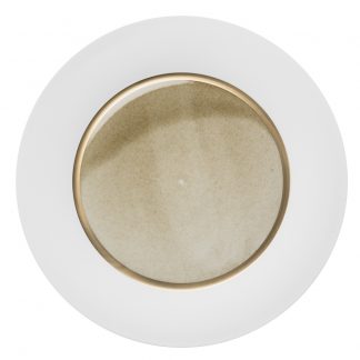 Hering Berlin Silent Brass Gold Presentation Plate