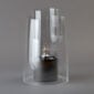 E.R. Butler Deborah Ehrlich Large Hurricane with Oxidized Pewter Holder