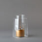 E.R. Butler Deborah Ehrlich Small Hurricane with Satin Gold Holder