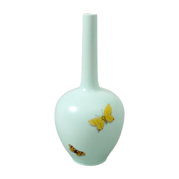 Nymphenburg Butterfly Budvase Celadon Nymphenburg Butterfly Budvase Celadon