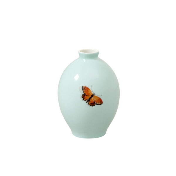 Nymphenburg Butterfly Vase Celadon Small Nymphenburg Butterfly Vase Celadon Small