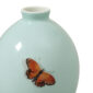 Nymphenburg Butterfly Vase Celadon Small Detail View