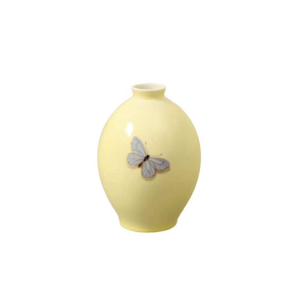 Nymphenburg Butterfly Vase Vanilla Small