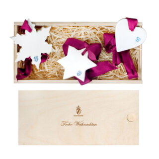 Nymphenburg Christmas Ornaments Box with Lid Nymphenburg Christmas Ornaments Box with Lid