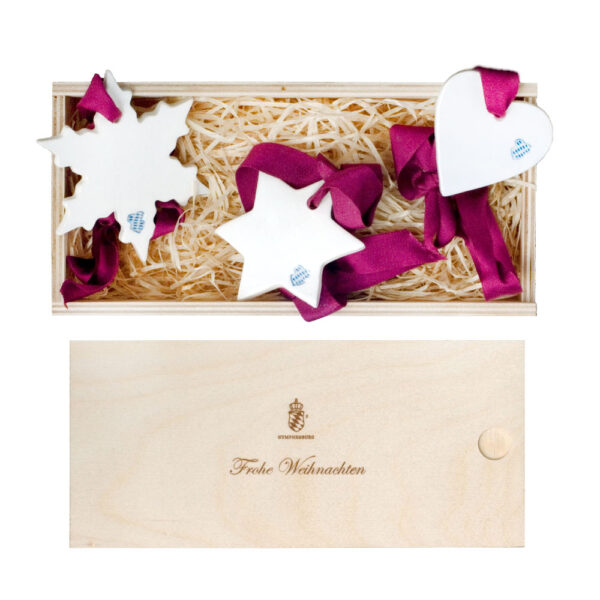 Nymphenburg Christmas Ornaments Box with Lid