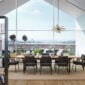 Lobmeyr Auditorium Chandeliers in Open Concept, High-end home