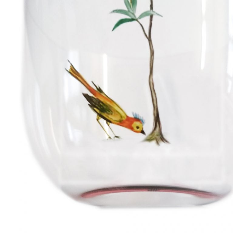 Lobmeyr Alpha Garden of Paradise Tumbler Close Up