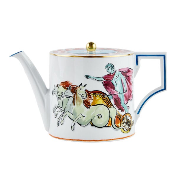 Ginori 1735 Il Viaggio di Nettuno Teapot in White Ginori 1735 Il Viaggio di Nettuno Teapot in White
