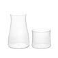 Lobmeyr Night Set Carafe and Glass side by side