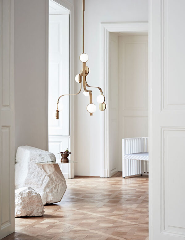 Lobmeyr Script Chandelier | Kneen & Co Lobmeyr Script Chandelier | Kneen & Co