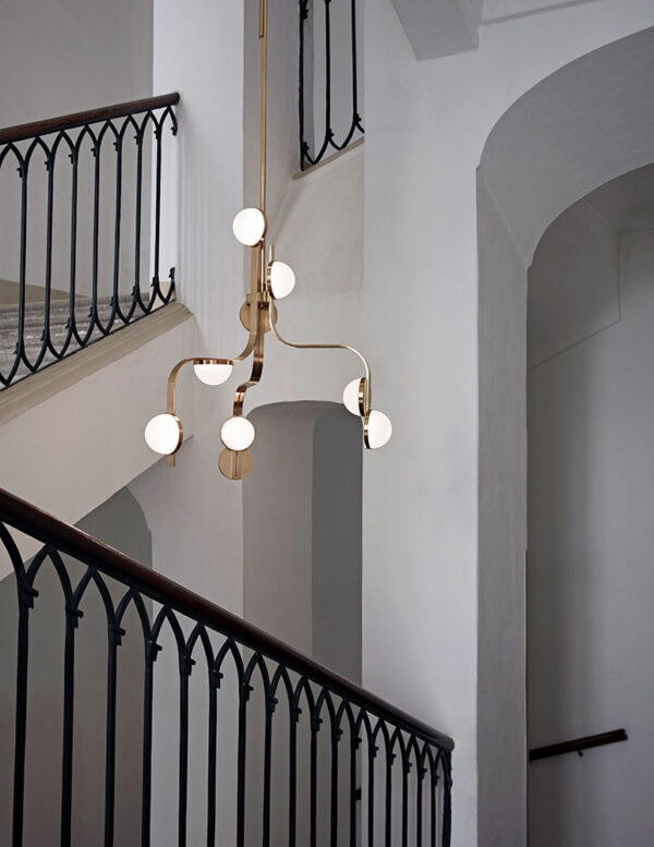 Lobmeyr Script Chandelier | Kneen & Co Lobmeyr Script Chandelier | Kneen & Co