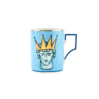 Ginori 1735 Il Viaggio di Nettuno Mug in Sea Blue