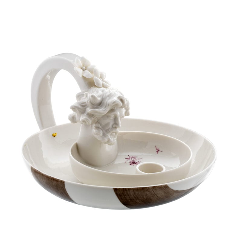Nymphenburg Four Seasons Candleholder Winter