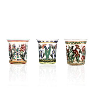 Lobmeyr Oriental Tumblers Persian Flowers Lobmeyr Oriental Tumblers Persian Flowers