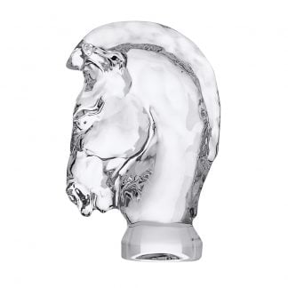 Saint-Louis Jeu Large Knight in Clear Crystal