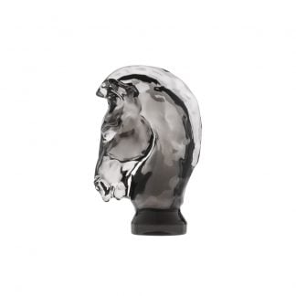 Saint-Louis Jeu Small Knight in Flannel Grey Crystal