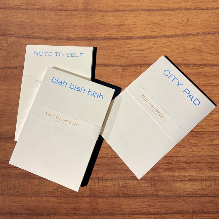 ThePrinteryBlueFontNotePads_Parent__1000x1000 The Printery Blue Font Notepads