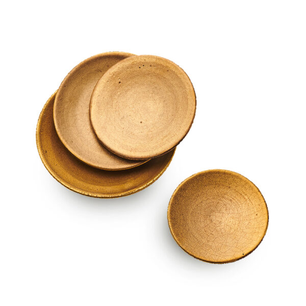 Nymphenburg Terracotta Gold Mini Plates