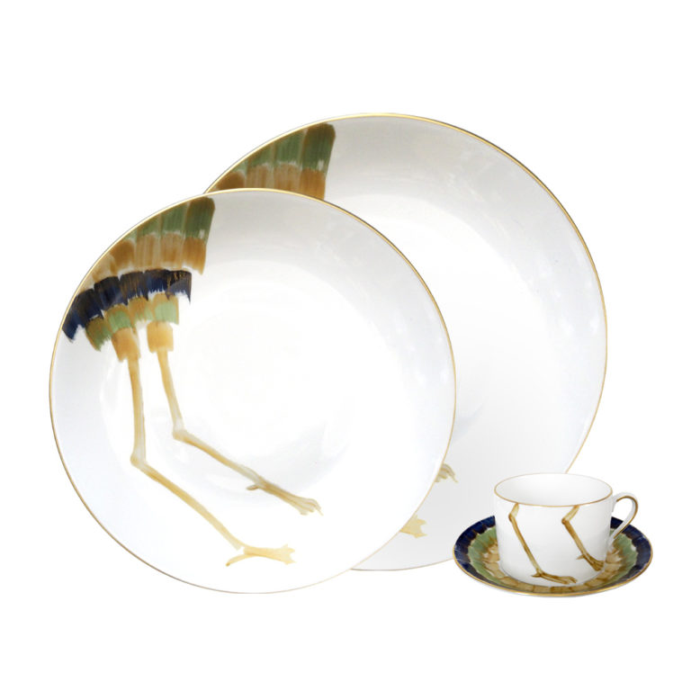 Marie Daage Birds Custom Dinnerware Marie Daage Birds Custom Dinnerware
