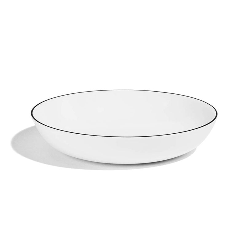 Richard Brendon Matte Black Line Large Coupe Bowl