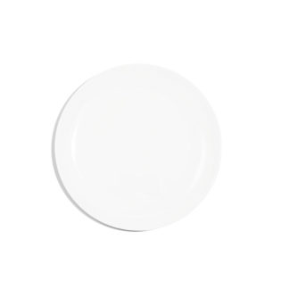 Richard Brendon White Coupe Bread Plate