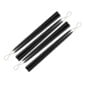 Black Taper Candles 12" Thin - Box of 8