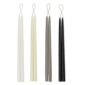 Neutral Taper Candles 12" Thin