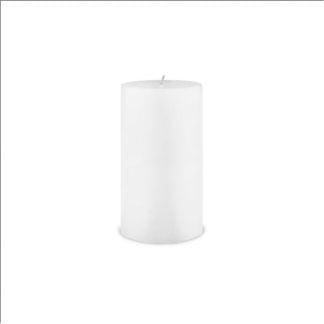 Pillar Candle White Medium
