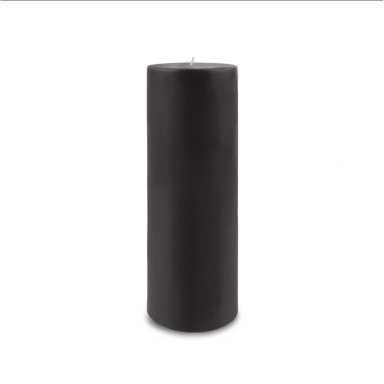 Pillar Candles Black Large