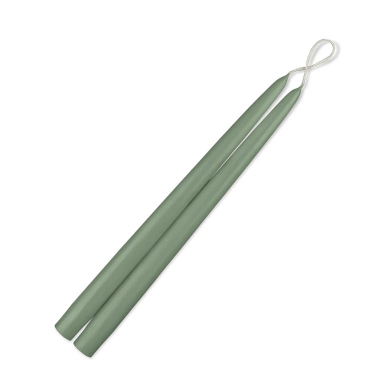 Eucalyptus 12" Taper Candles - 1 Pair